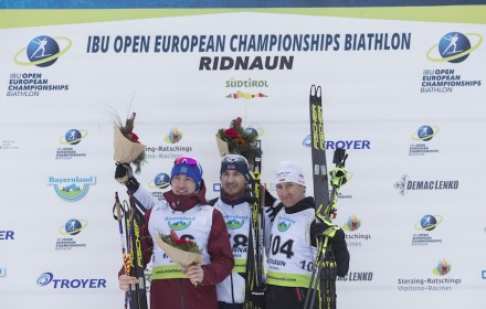 IBU Open European championships biathlon, sprint men, Ridnaun (ITA)