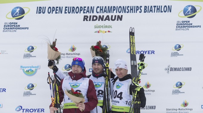 IBU Open European championships biathlon, sprint men, Ridnaun (ITA)