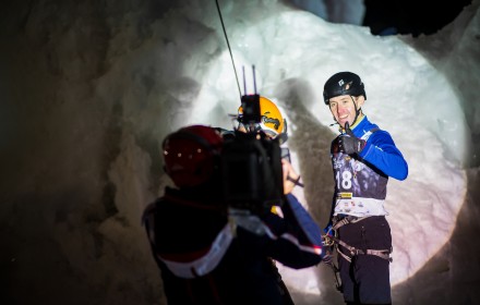 UIAA Ice Climbing World Cup, Rabenstein (Italy), 26.01.2018