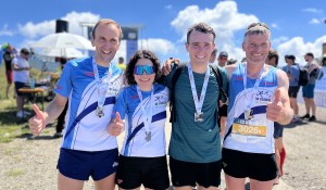 Lercher_Rabensteiner_Demetz_Mayrhofer_Relay_4x4_Brixen_Dolomiten_Marathon_02_07_2022_Credits_hkMedia